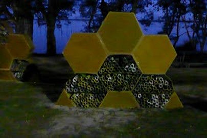 Hives at night - they were magical Hives at night - they were magical